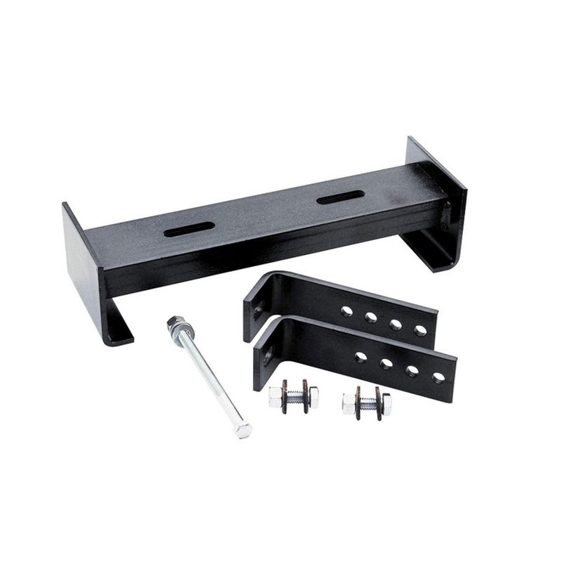 Reese 3280 Heavy Duty Steel 7500 Pound GTW Towing Trailer Hitch Pole Tongue Adapter Kit, Black