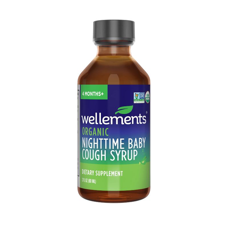 Wellements Organic Baby Nighttime Cough - 2 fl oz