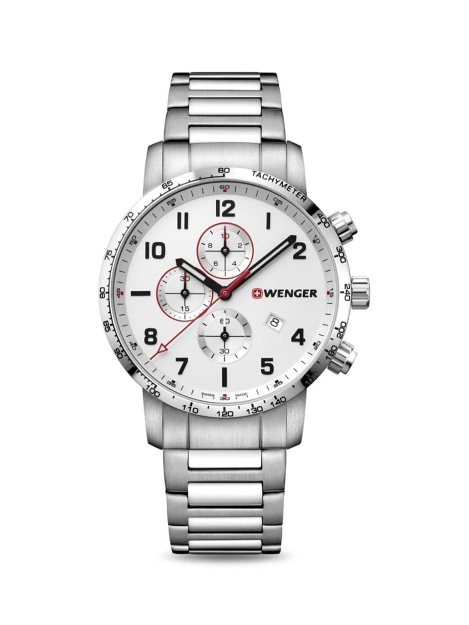 Wenger Swiss Made 01.1543.110 Attitude Chrono Analog Watch for Men