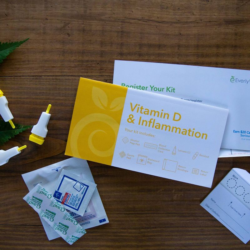EverlyWell Vitamin D & Inflammation Test - Lab Fee Included