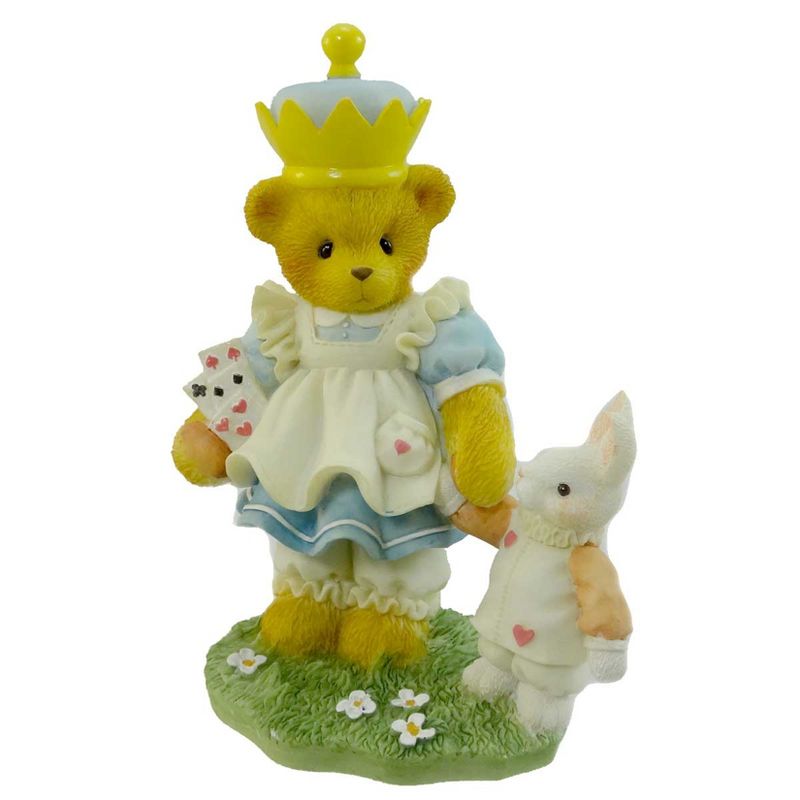 Cherished Teddies Alicia Teddy Bear Looking Glass Rabbit  -  Decorative Figurines