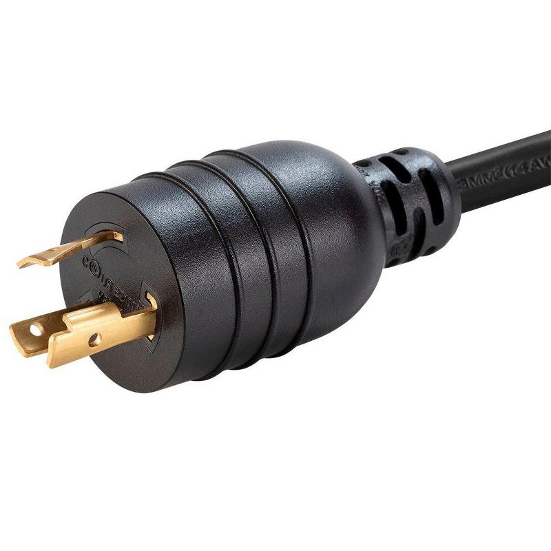 D'Addario Planet Waves IEC to NEMA Plug Power Cable, 10FT 10 ft. Red/Black