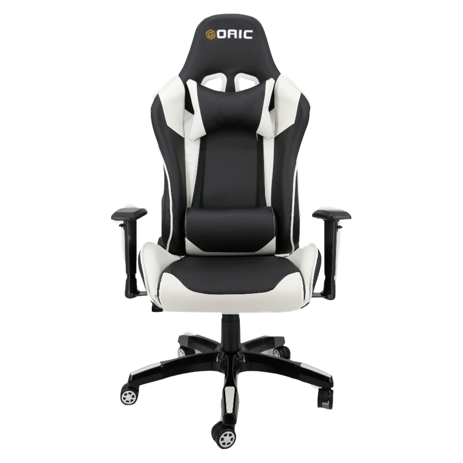 Goaic Gaming Chair Office Desk Chair Ergonomic High Back PC Desk Chair Adjustable 3D Armrests Gamer Chair, Computer Gaming Recliner Chair with Headrest and Lumbar Pillow Support (Black/Bule)
