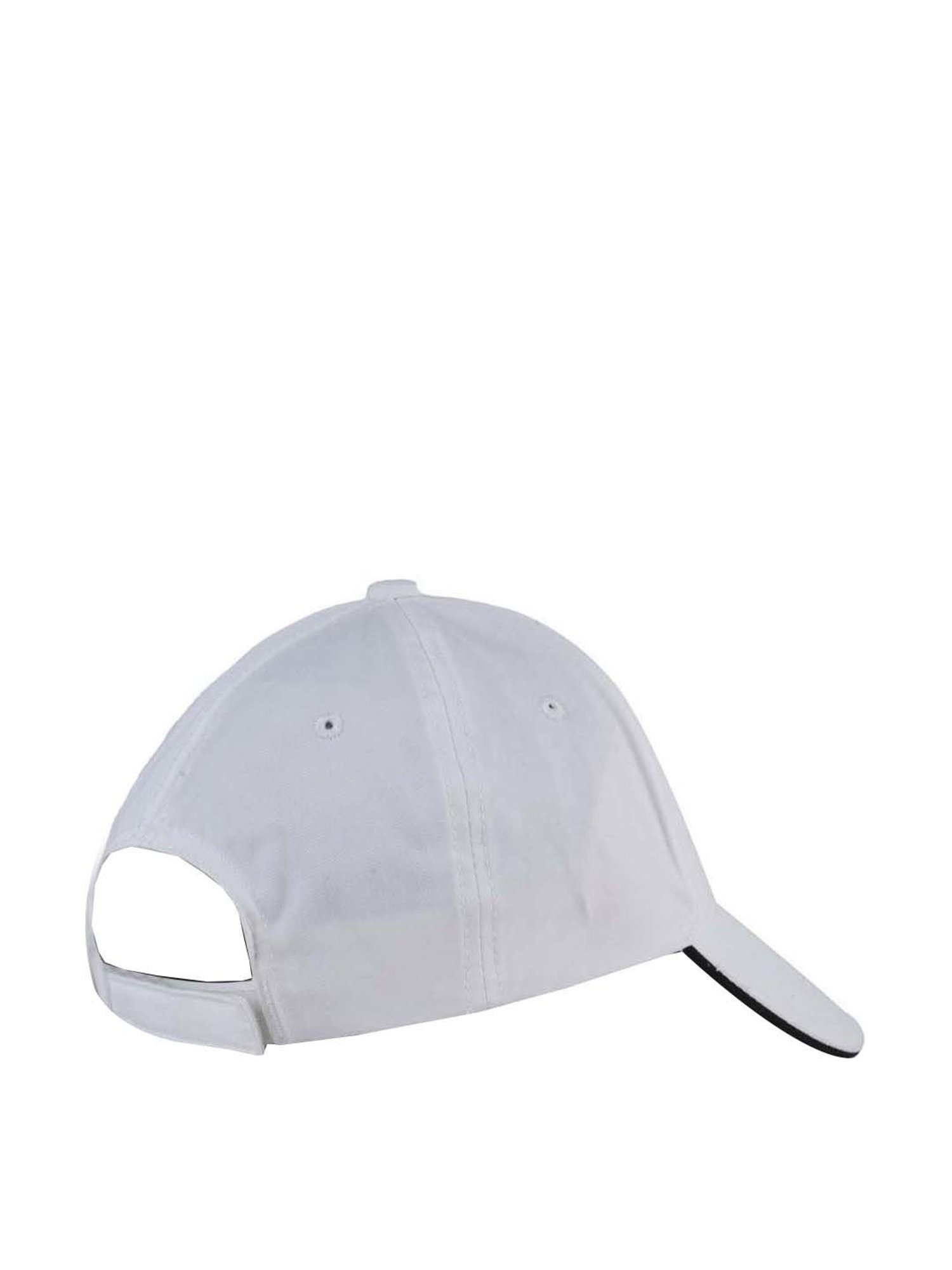 Woodland White Solid Baseball Cap