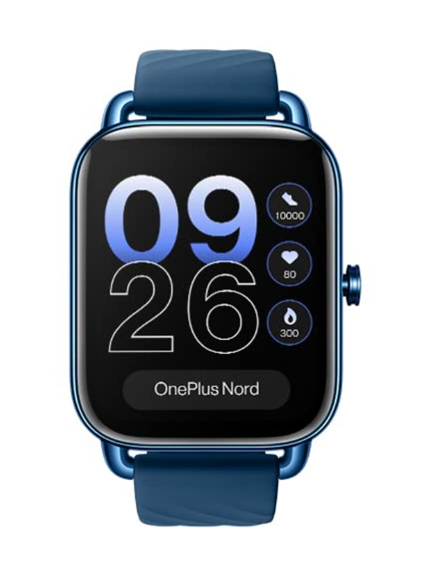 OnePlus Nord Watch with 1.78 inch AMOLED Display & Multiple Watch Faces Smatwatch (Deep Blue)