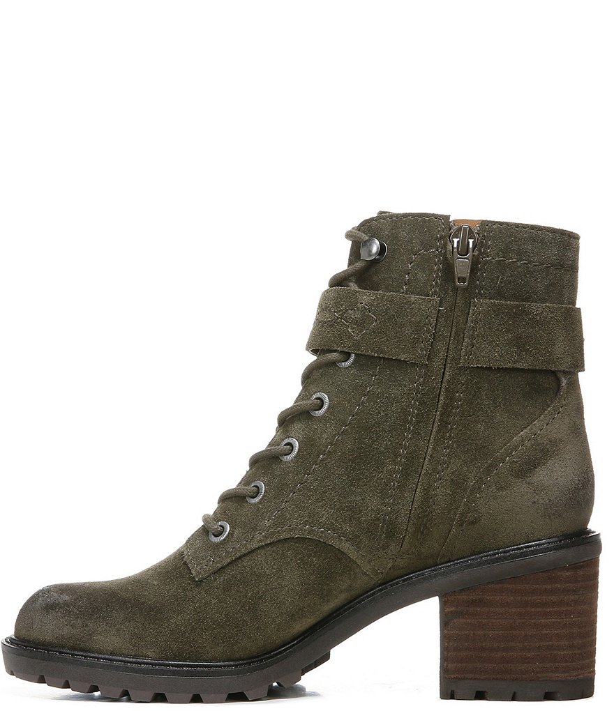 Zodiac Gemma Suede Lug Sole Booties