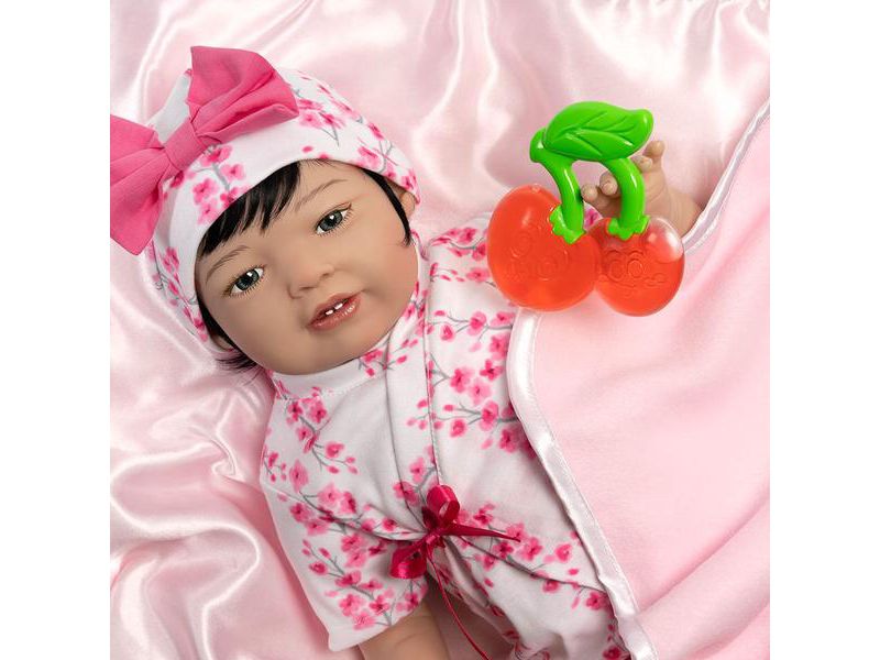 Paradise Galleries Realistic Toddler Doll - Hanami, 21 inch in SoftTouch Vinyl, 7-Piece Reborn Doll Gift Set