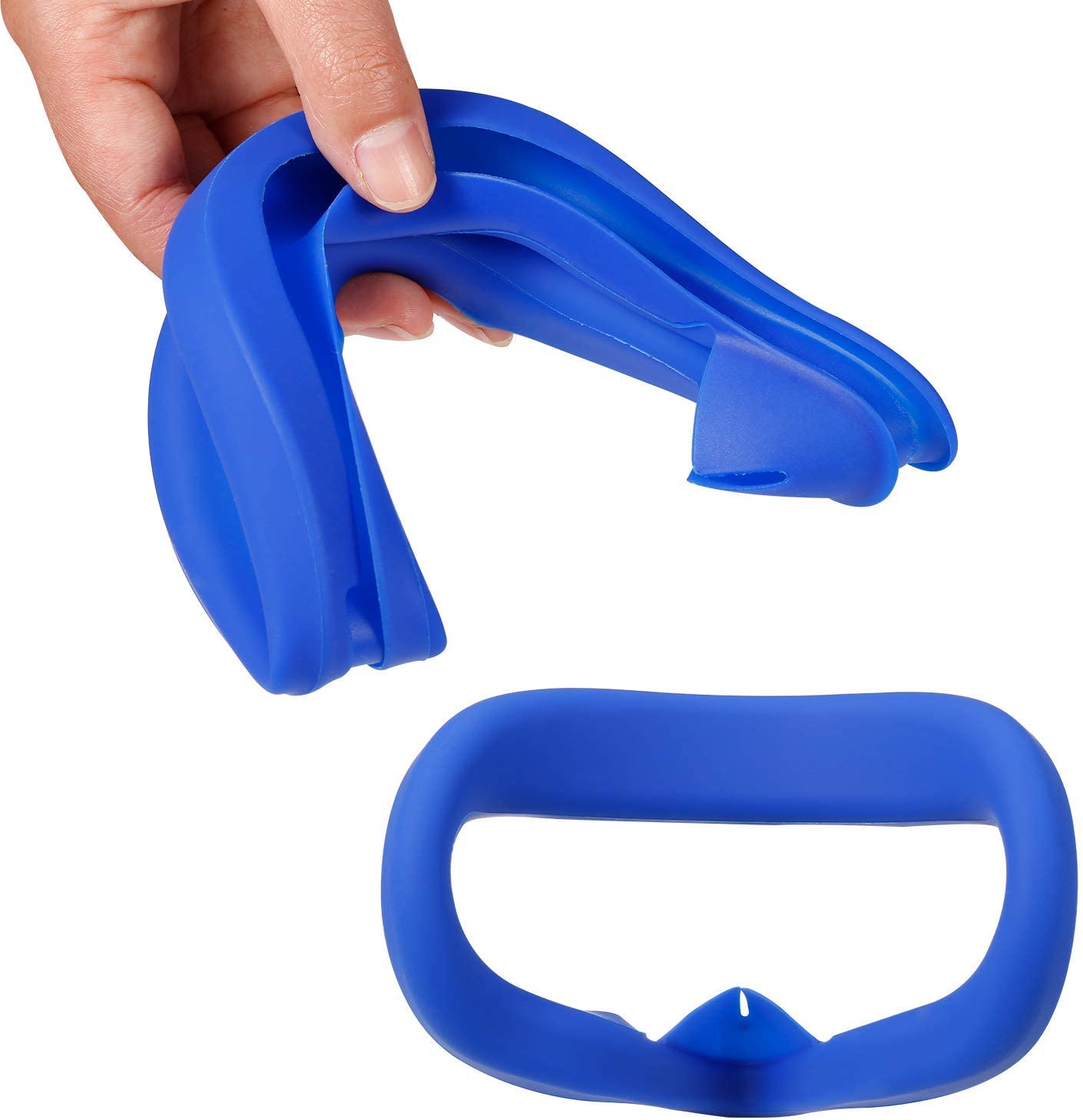 Newest VR Silicone Interfacial Cover for Oculus Quest 2 Face Protect Skin Sweatproof Lightproof Anti-Leakage