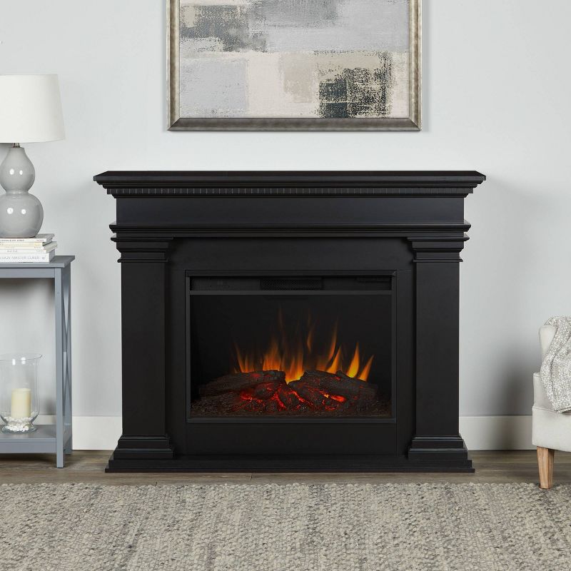 Real Flame Antero Grand Electric Fireplace Black