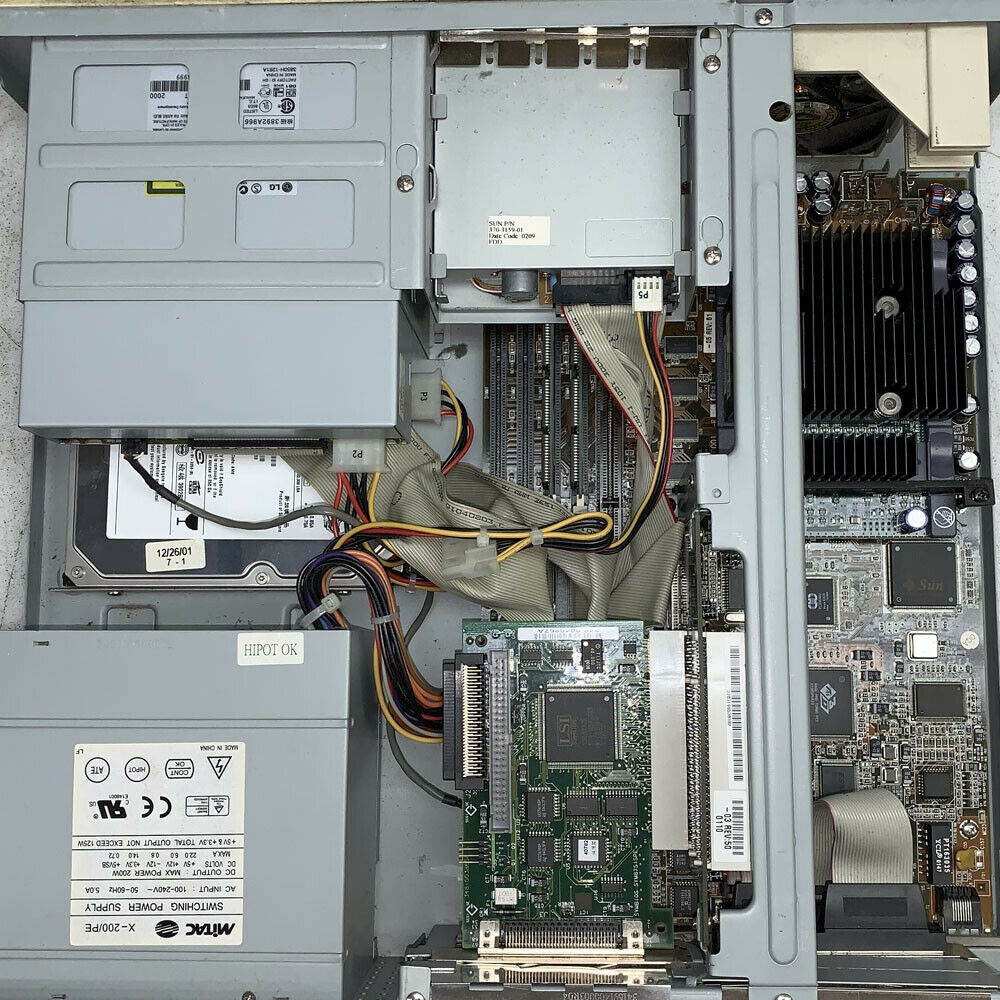 Vintage Sun Ultra 5 UltraSPARC IIi 400Mhz 128MB Ram 20GB HDD No OS H