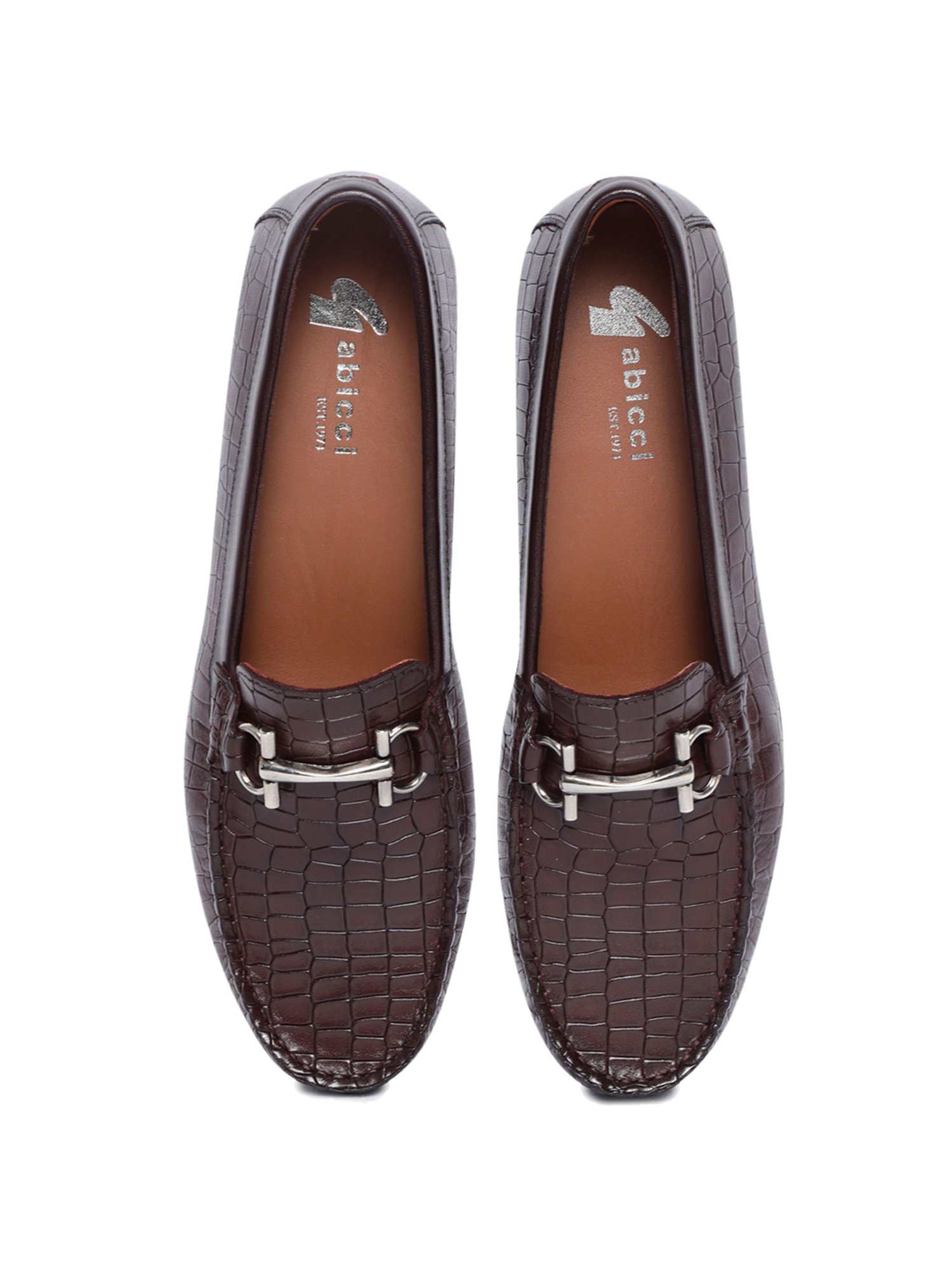 Gabicci Men's Avanzo Walnut Brown Casual Loafers
