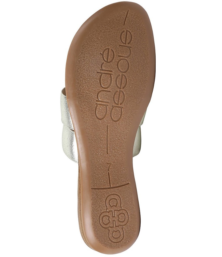 Andre Assous Elise Featherweights&trade; Elastic Leather Thong Sandals