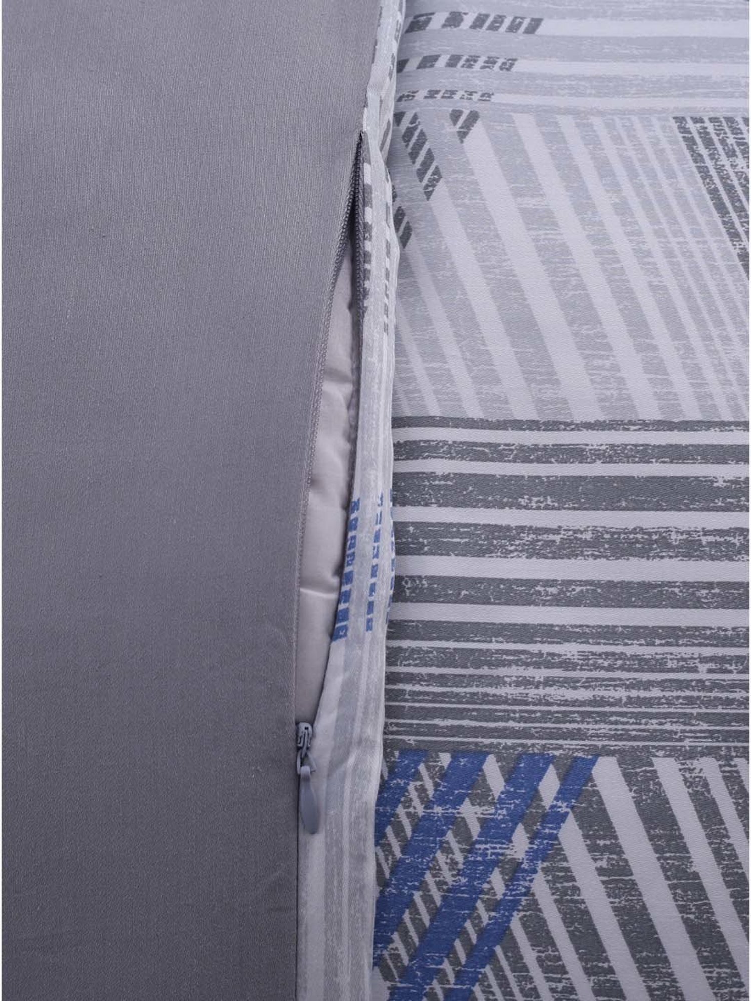 Maspar Hues PBS Nomad Scuplt Maximus Blue Cotton 210 TC King Bed Linen Set