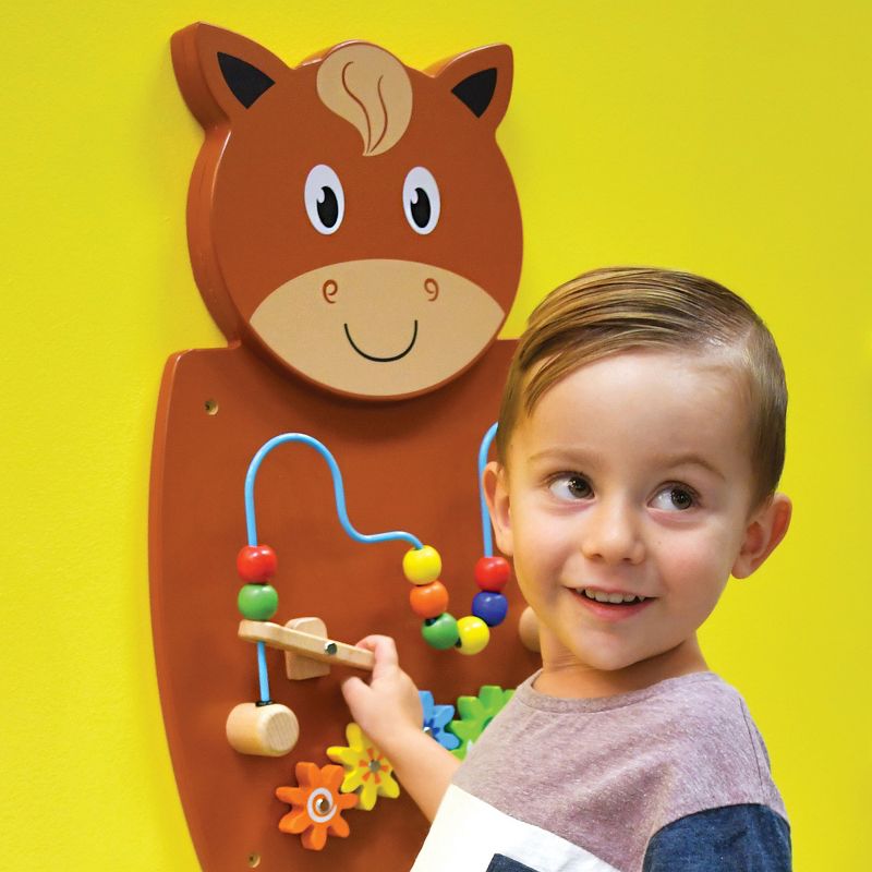Learning Advantage Horse Activity Wall Panel