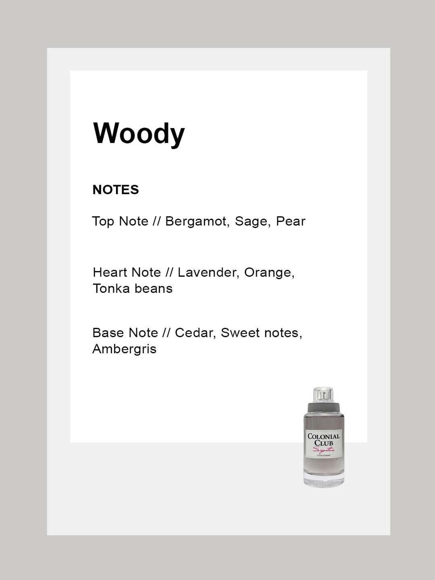 Jeanne Arthes Colonial Club Signature Eau de Toilette for Men - 100 ml