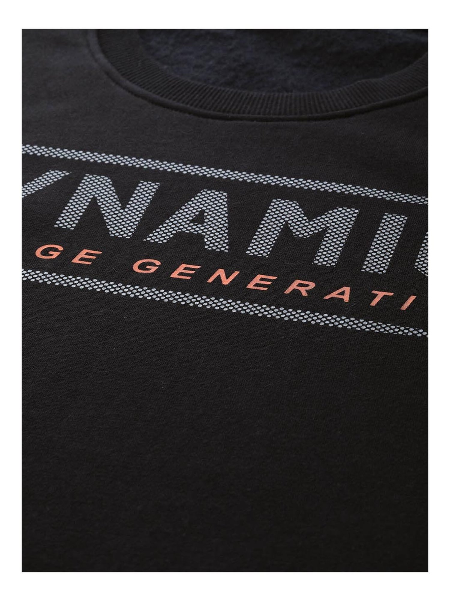 ALCIS Black Graphic Print Sweatshirt