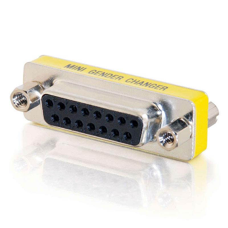 DB15 F/F Mini Gender Changer (Coupler)