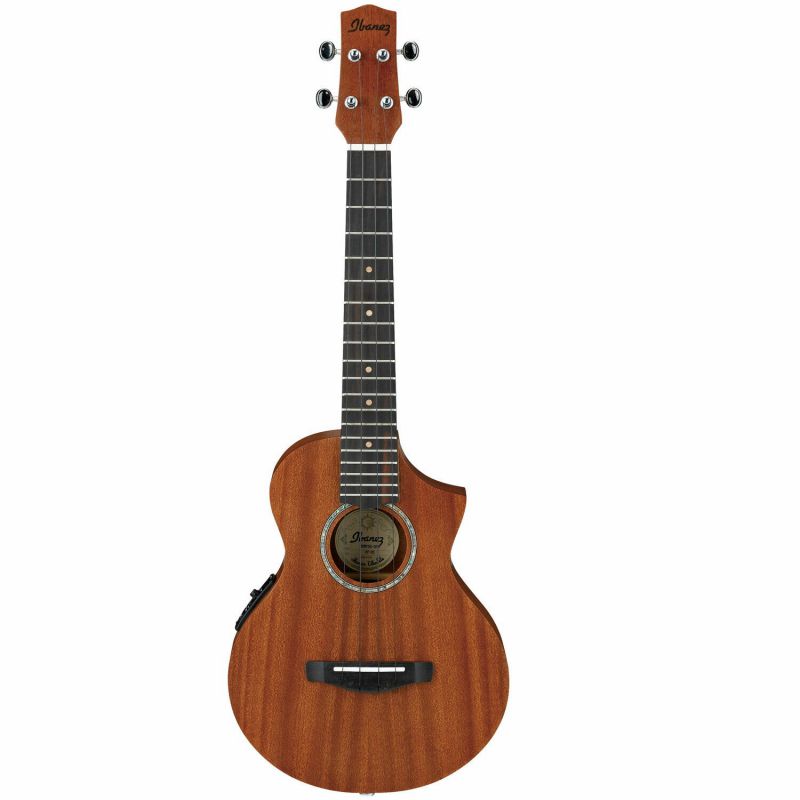 Ibanez UEWT5E 4-String Ukulele Right Handed, Open Pore Natural