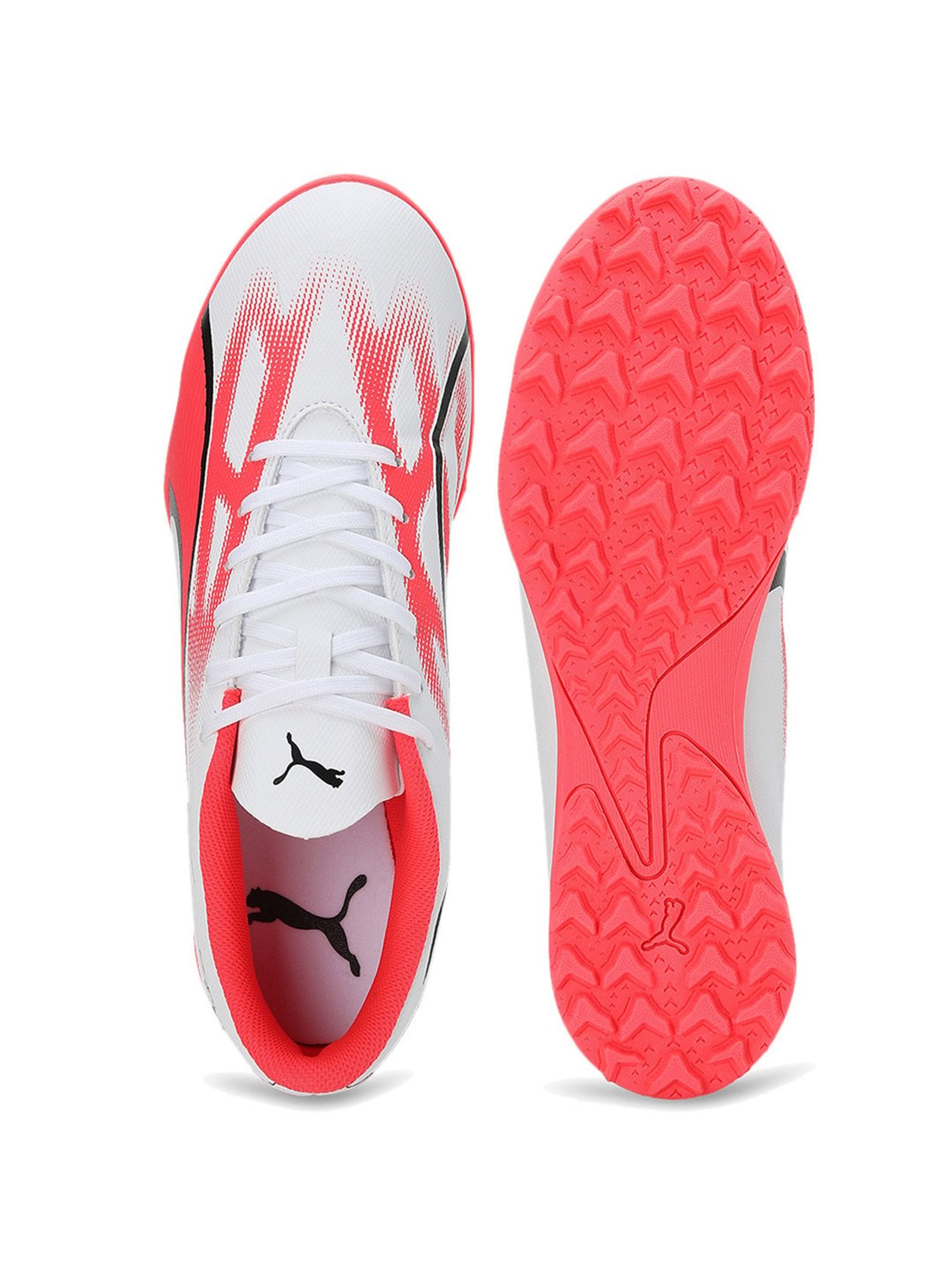 Puma Men's ULTRA PLAY TT White Football Shoes
