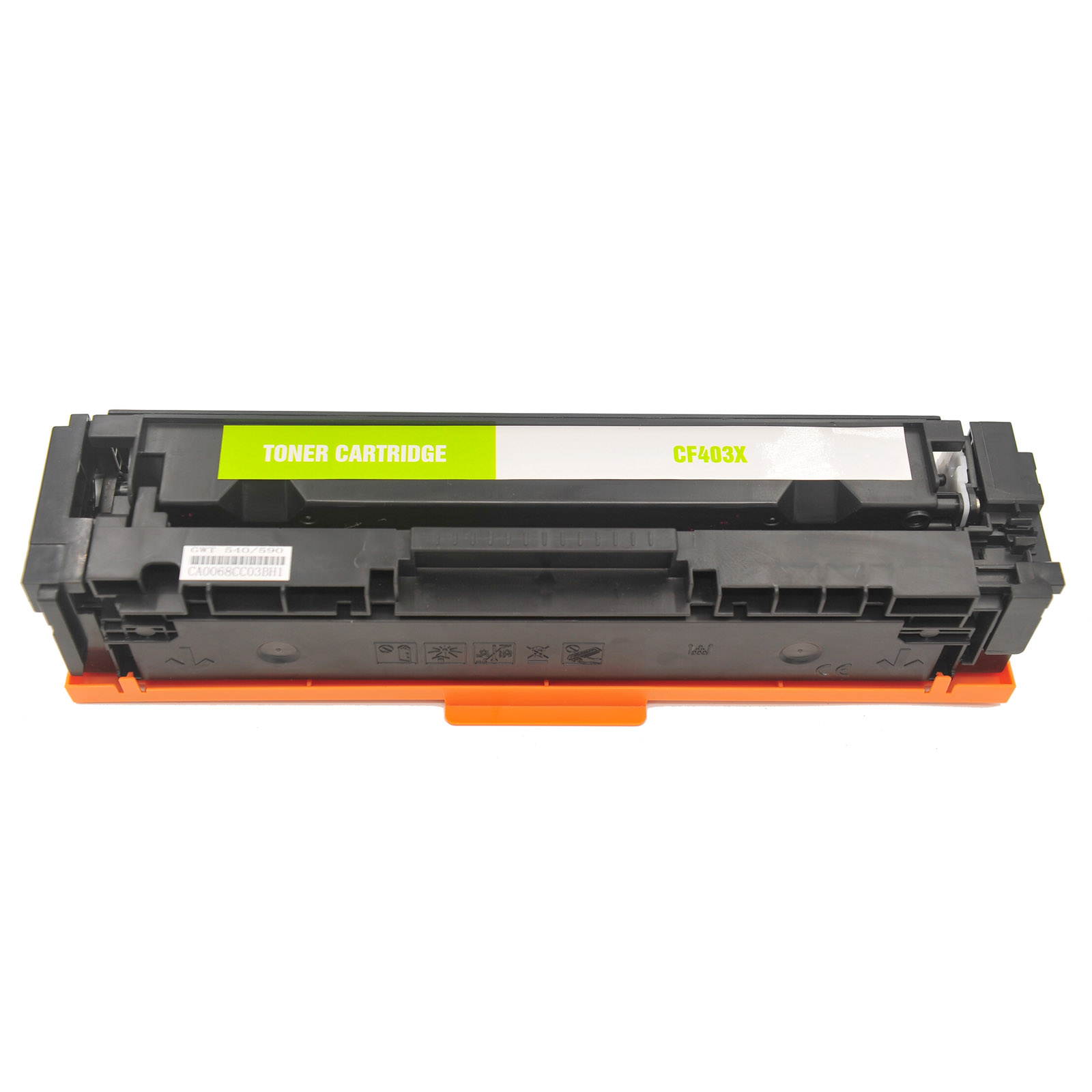 GREENCYCLE CF401X CF402X CF403X 201X Cyan Yellow Magenta Toner Cartridge Set Compatible for HP Color Laser Printer- 3 Pack