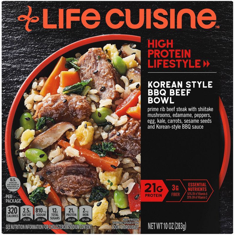 Life Cuisine Korean-Style BBQ Beef Bowl - 10oz