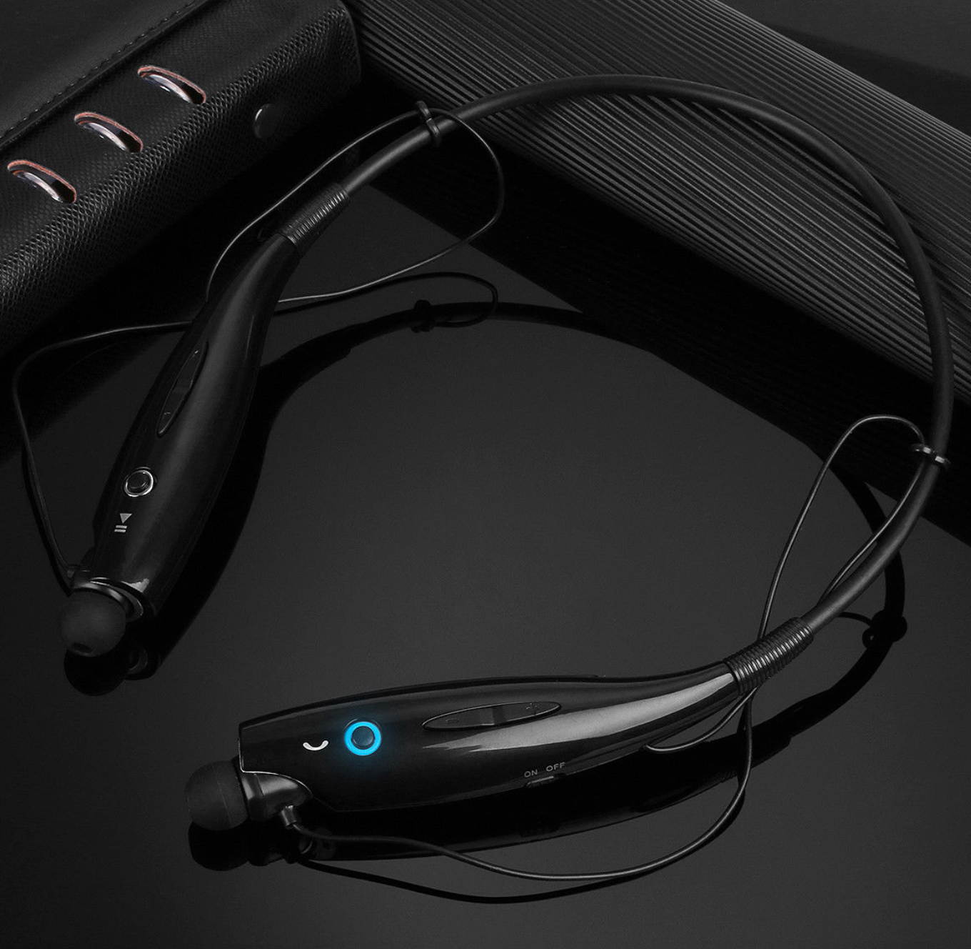 Stereo Wireless Bluetooth Headphone Headset Mic Earphones Neckband Earbuds Sport