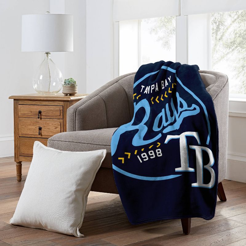 The Northwest Company Detroit Lions Fleece Throw , Blue