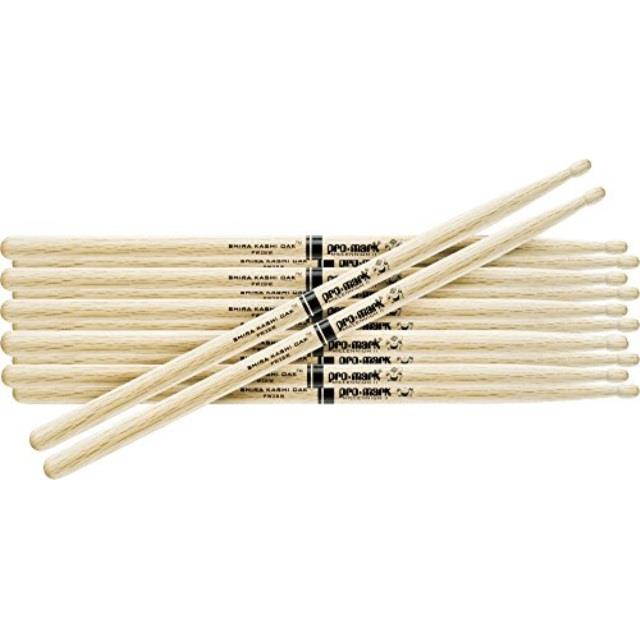 promark 6pair japanese white oak drumsticks wood 5a