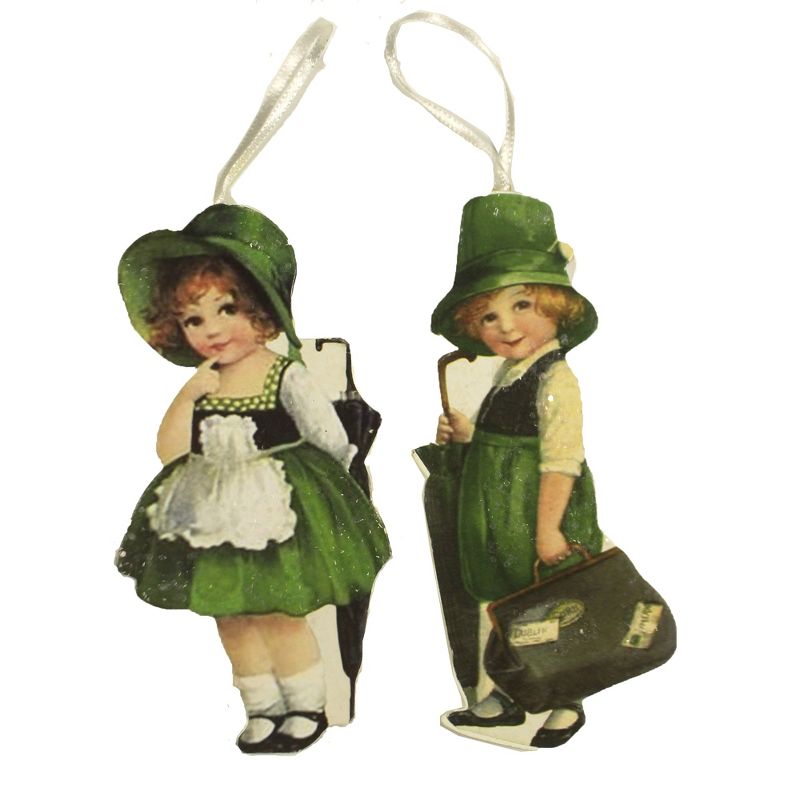 Northlight 3" Irish Leprechaun Hat St. Patrick's Day Ornament - Green/Gold