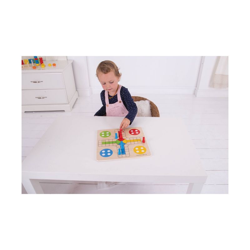 Wooden Traditional Ludo Game