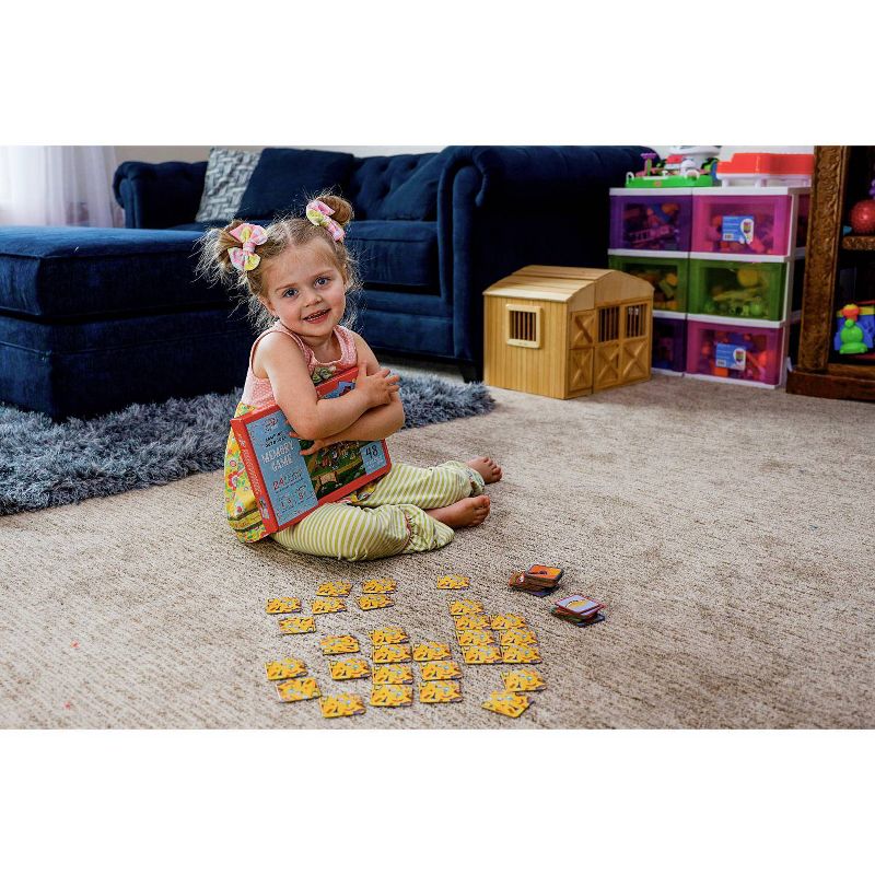 Little Likes Kids Camping Outdoors Memory Game