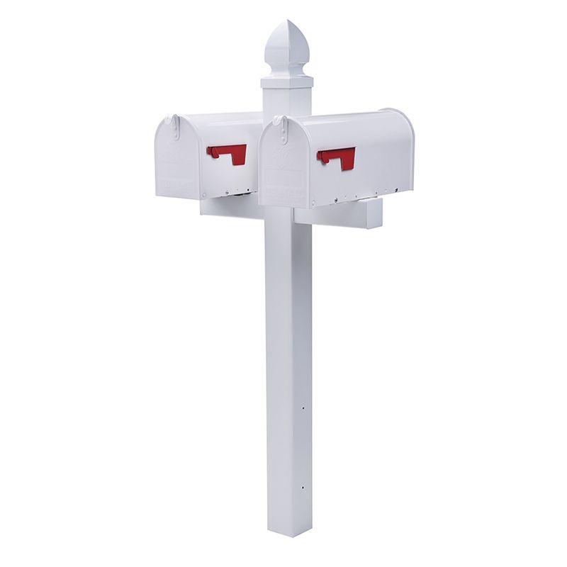 Step2 583799 Locking Deluxe Package Parcel Mail Delivery Box Plastic, Black