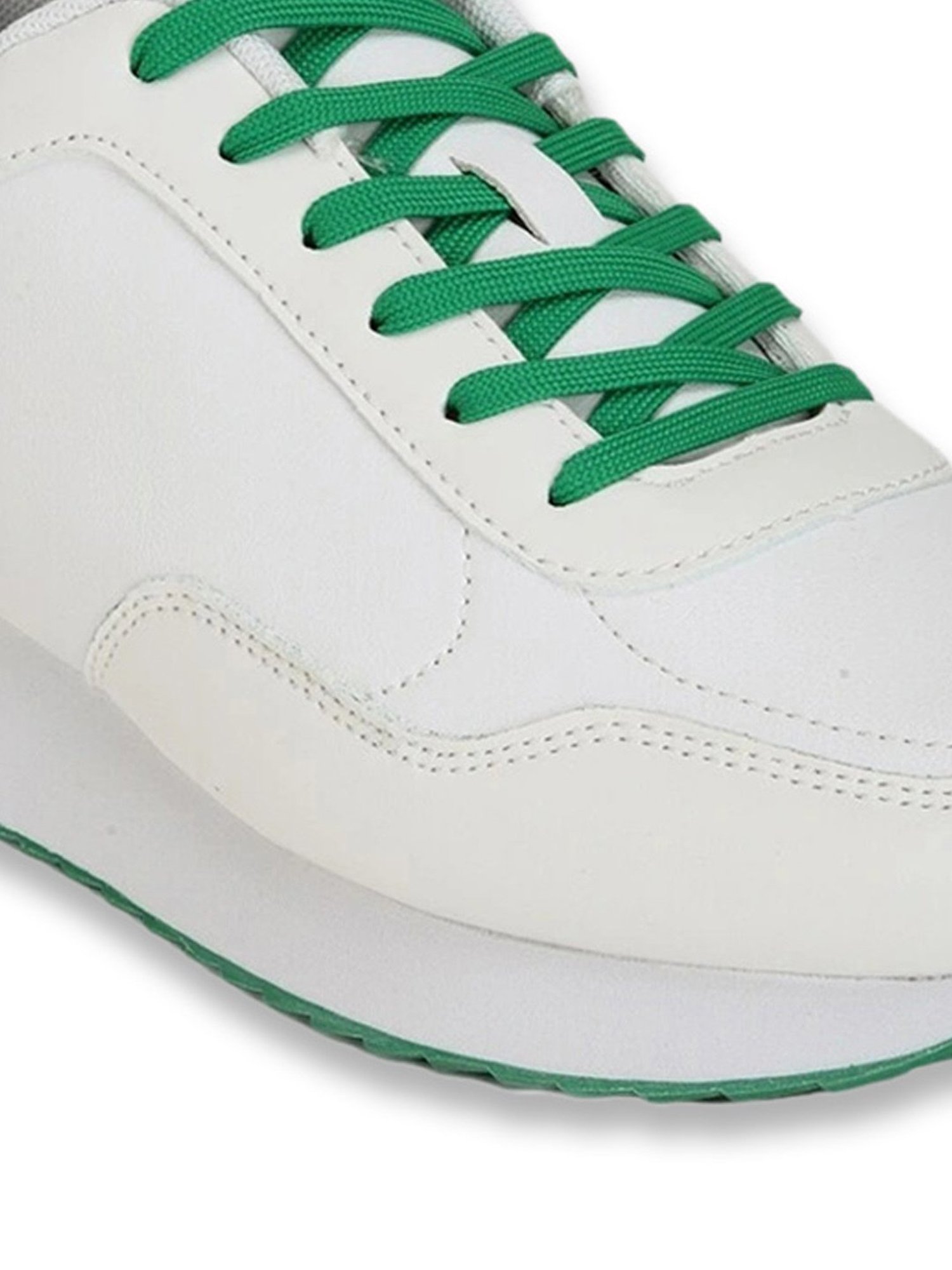 Allen Solly Women's White Sneakers