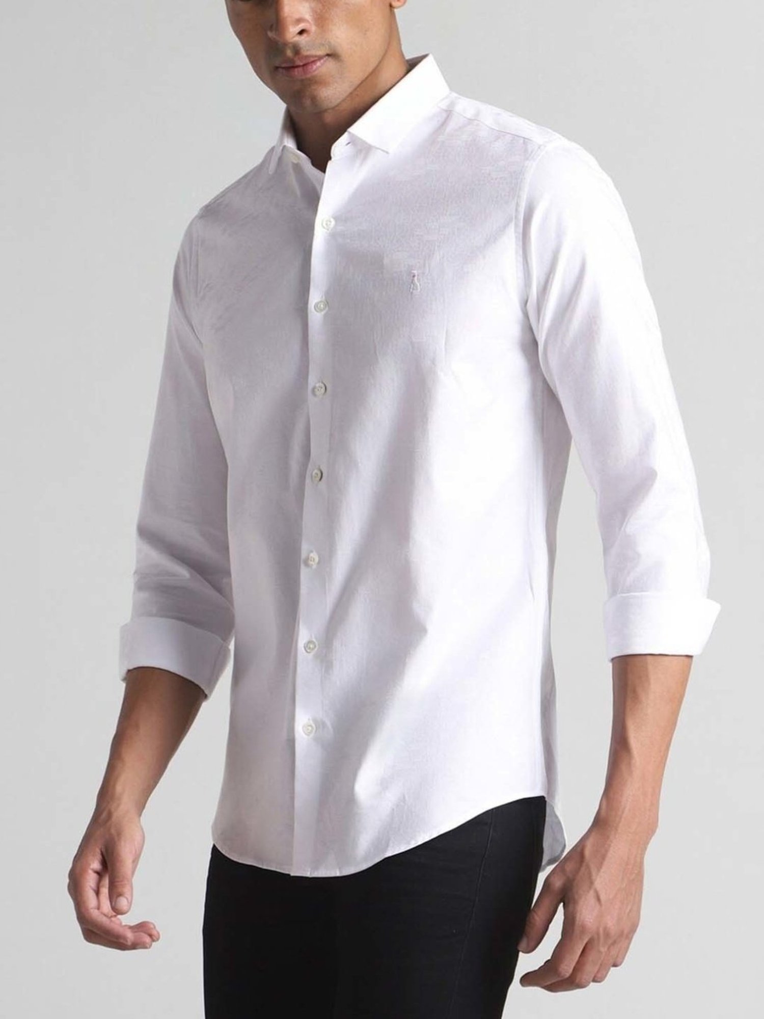 Simon Carter London White Slim Fit Shirt