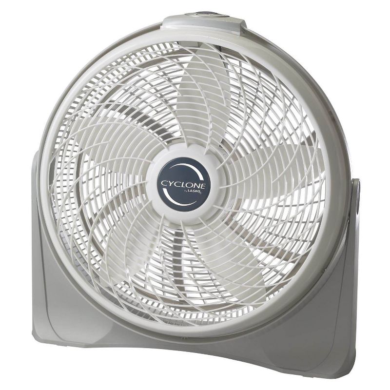 Air King 18" 1/6 HP 3-Speed Adjustable Height Floor Fan with Roll-About Stand