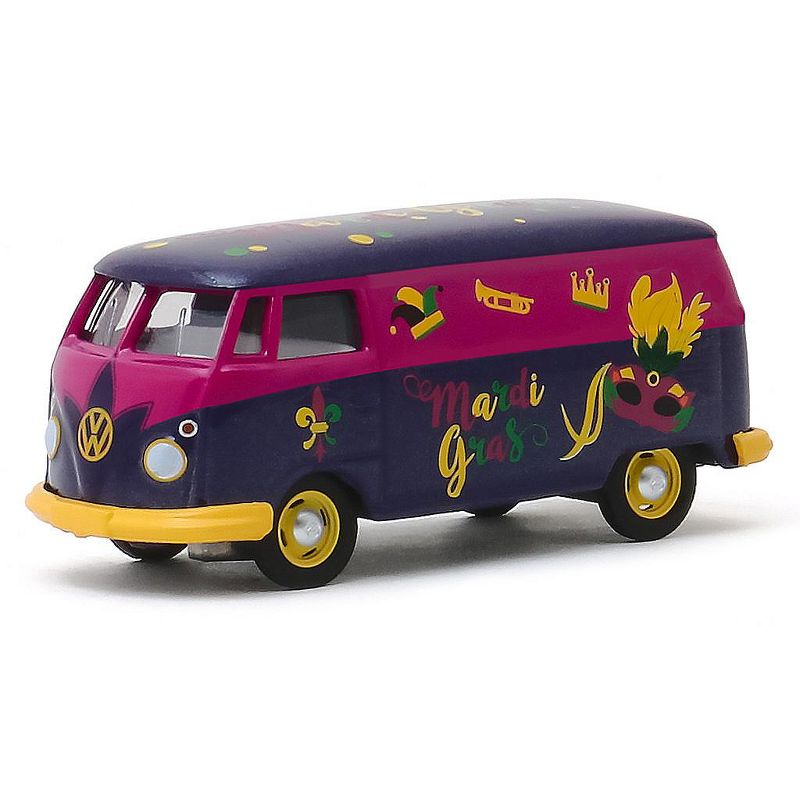 Volkswagen Panel Van Purple Metallic "Mardi Gras - 2020" "Hobby Exclusive" 1/64 Diecast Model by Greenlight