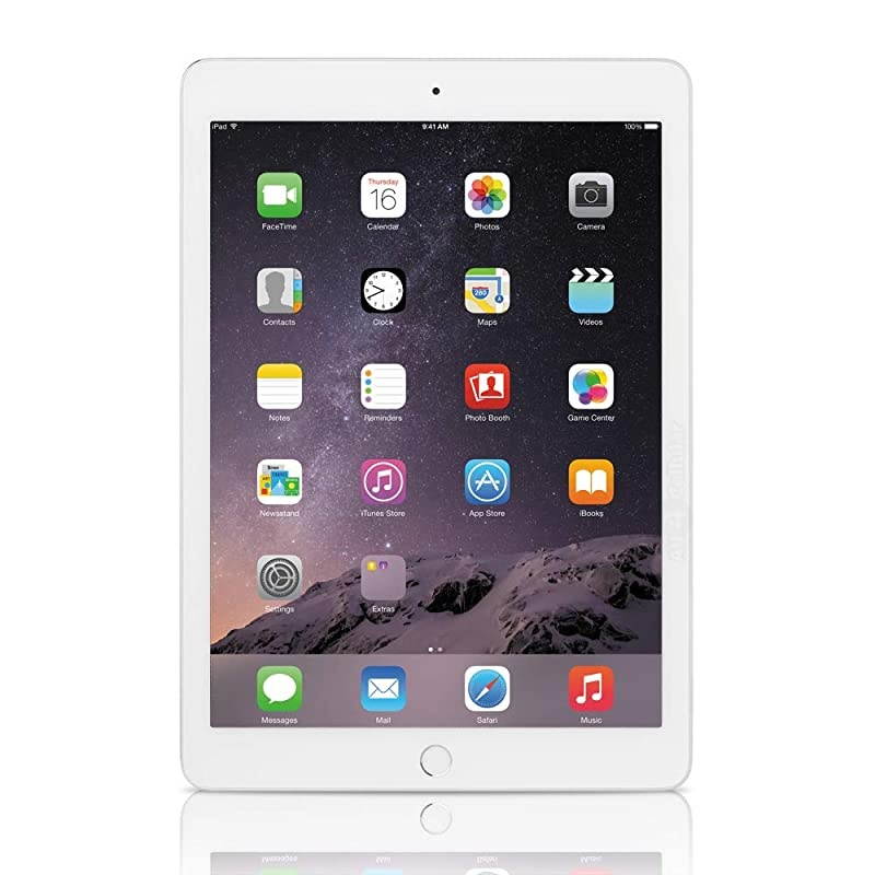 iPad Air 2 MGTY2LL/A (128GB, Wi-Fi, Silver) (Renewed)