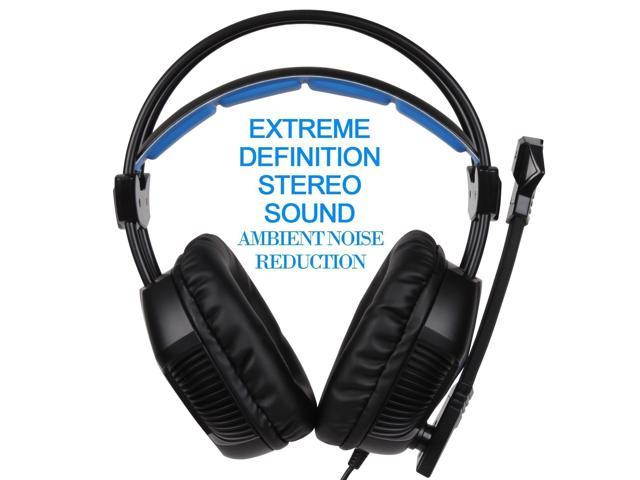 Sades SA921 Gaming Headsets 3.5mm Jack for PS4 Mac PC iPhone mobile Phone Laptop headphone with Microphone