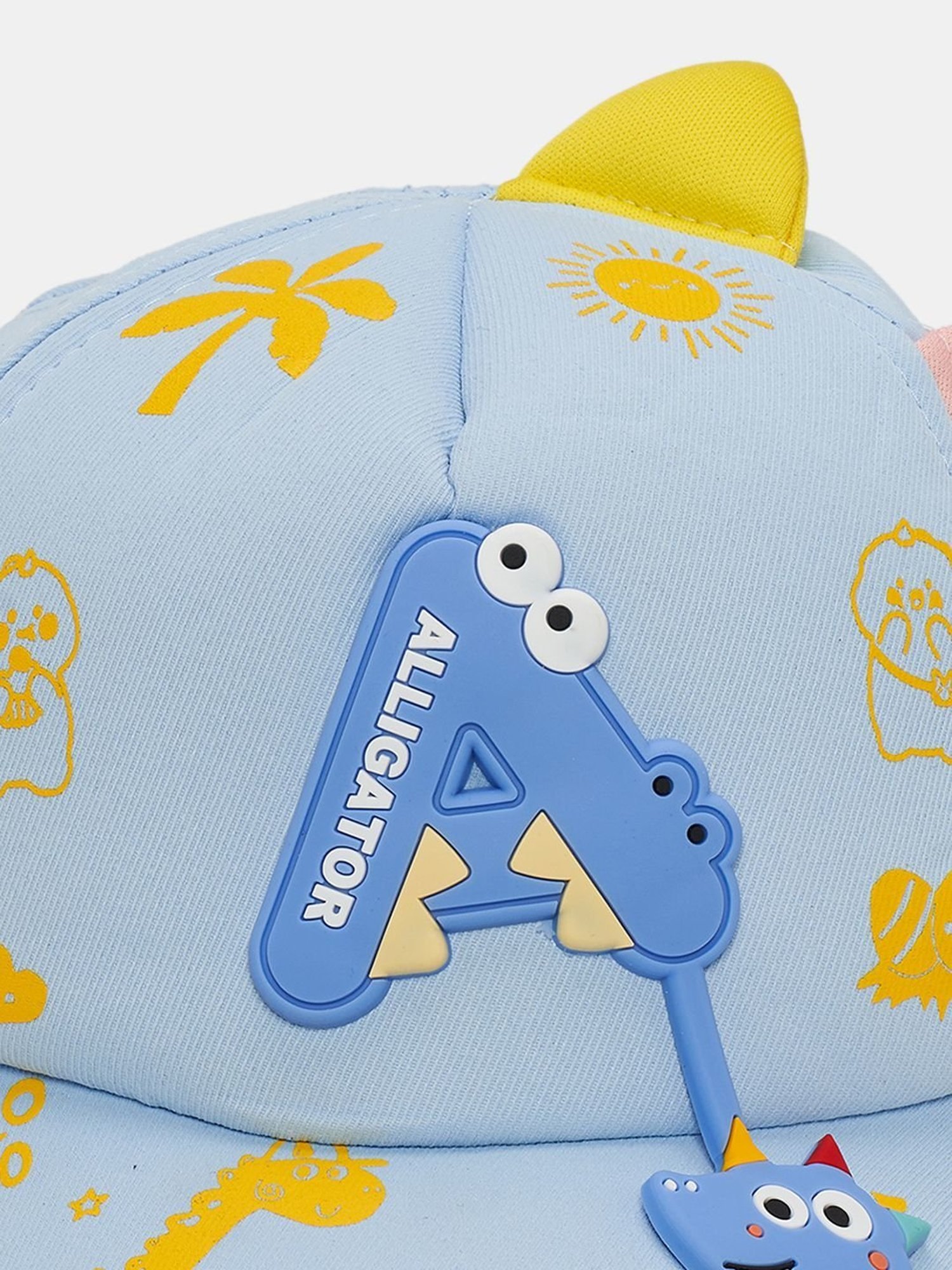 Pantaloons Junior Blue Printed Cap