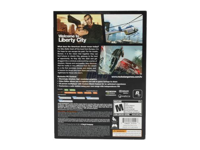 Grand Theft Auto IV PC Game