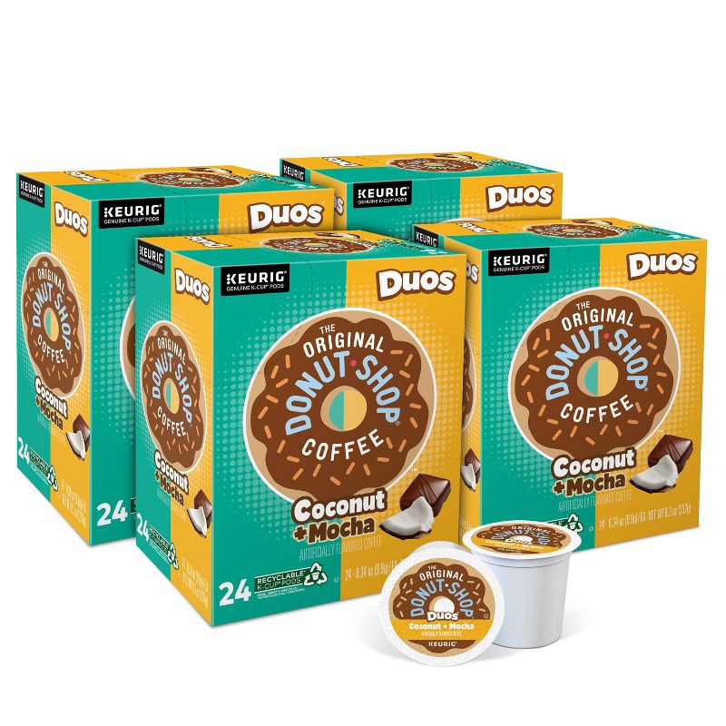 The Original Donut Shop Coconut Mocha Medium Roast Coffee - 96ct