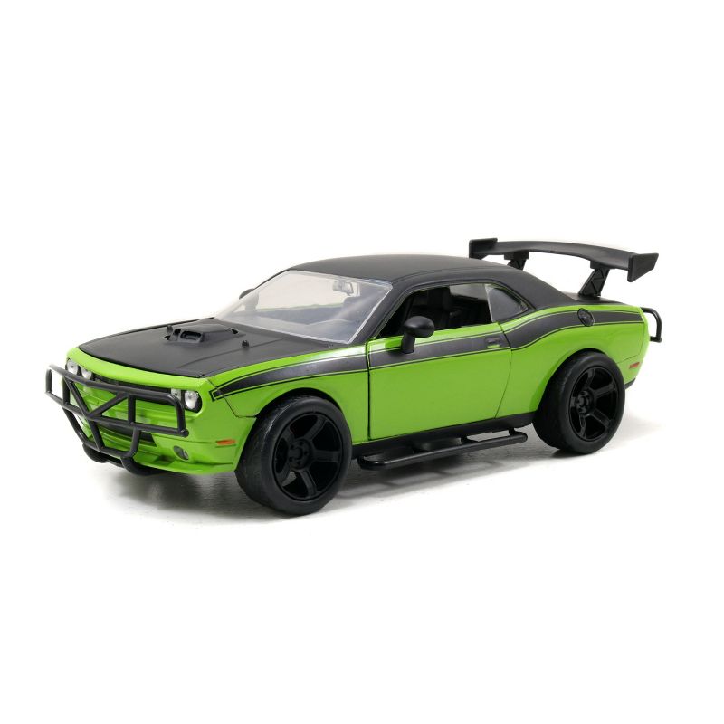 Jada Toys Fast & Furious 2008 Dodge Challenger SRT8 Off-Road Die-Cast Vehicle 1:24 Scale Green