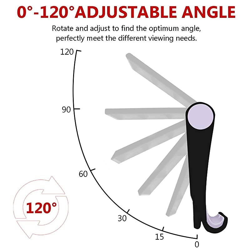 Phone Stand MultiAngle2 Pack Tablet Stand Universal Smartphones for Holder Tablets611 eReader Compatible Phone XSXR88 Plus77 Plus Galaxy S8S7Note 8 Air Mini Pixel 2Black