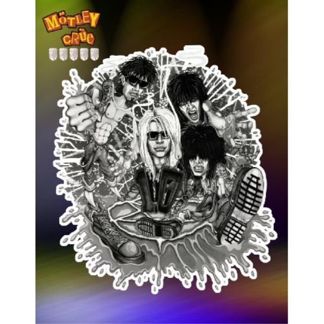 wall graphix: motely toon 23 x 29