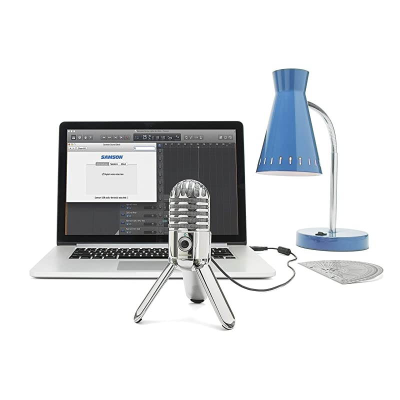 Meteor Mic USB Studio Condenser Microphone Chrome