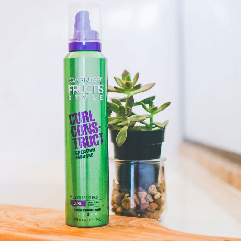 Garnier Fructis Style Curl Construct Creation Mousse - 6.8oz