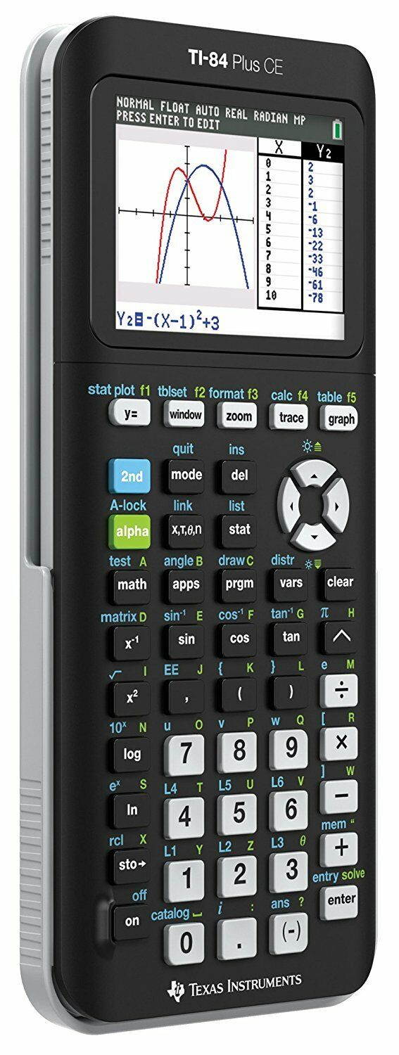 Texas Instruments - TI-84 Plus CE - Graphing Calculator
