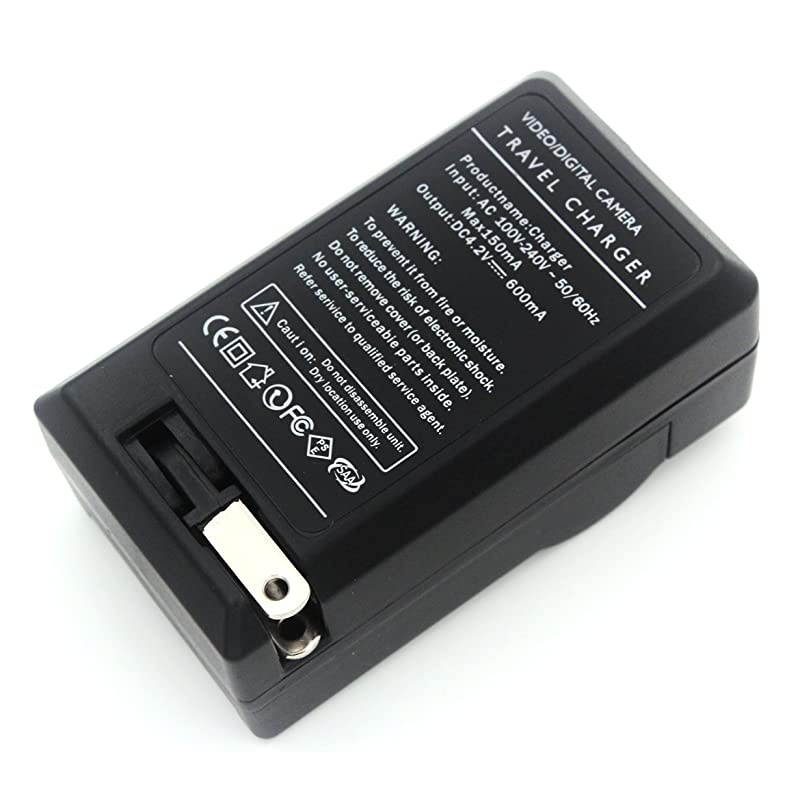 Battery Charger for Canon PowerShot SX530 HS SX610 HS SX710 HS SD1200 is SD1300 is S120 IXY 10S IXY 30S Digital Camera and More with Foldable Plug