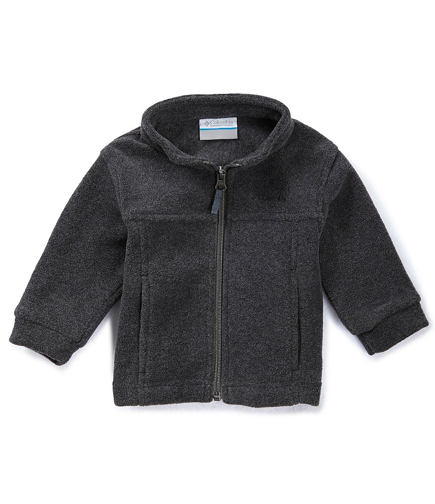 Columbia Baby Girls 3-24 Months Benton Springs Solid Fleece Zip Front Jacket
