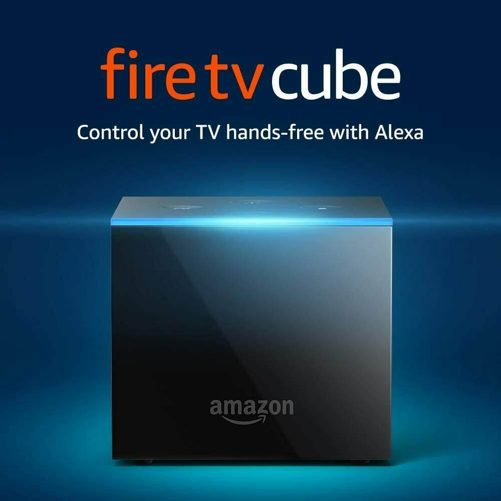 Amazon Fire TV Cube 4K Ultra Media Player 4K Ultra HD & Alexa Smart Assistant